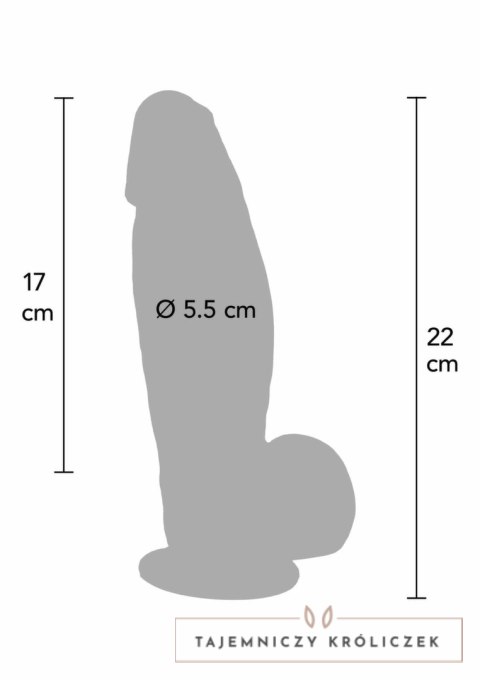 INFERNO by HIDDEN DESIRE silikonowy model anatomiczny 22 cm dual-density Hidden Desire