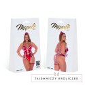 Mapale Kostium pielęgniarki 1/2X metaliczny czerwony z akcesoriami Mapale