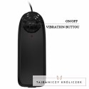 BAILE Arbiter - wibrator anatomiczny TPR z przyssawką, wielobiegowy BAILE