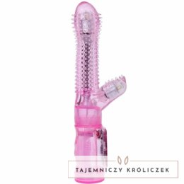 BAILE Intymny Kochanek Liliowy - wielofunkcyjny wibrator wodoodporny 23 cm BAILE