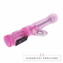 BAILE Intymny Kochanek Liliowy - wielofunkcyjny wibrator wodoodporny 23 cm BAILE