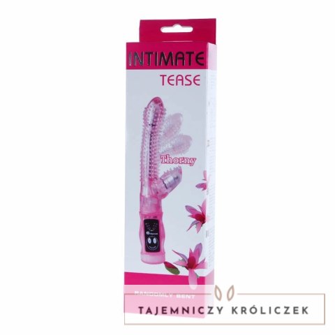 BAILE Intymny Kochanek Liliowy - wielofunkcyjny wibrator wodoodporny 23 cm BAILE