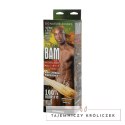 Doc Johnson Bam Model Realistyczny Czarny 34 cm Sil-A-Gel Doc Johnson