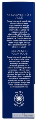 Durex Intense Żel Intymny dla Kobiet 10ml - Wzmacniająca Formuła Durex