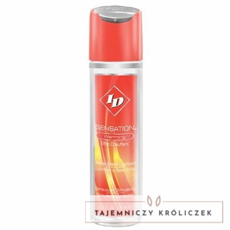 ID Sensation żel nawilżający rozgrzewający 65 ml, formuła wodna ID Lubricants