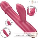Intense Chloe wielofunkcyjny wibrator 3w1 czerwony silikon IPX7 INTENSE