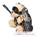 XR Brands Keychain Bear Model BDSM, spalonej pomarańczy, 3,9 cala XR Brands