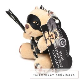 XR Brands Keychain Bear Model BDSM, spalonej pomarańczy, 3,9 cala XR Brands