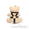 XR Brands Keychain Bear Model BDSM, spalonej pomarańczy, 3,9 cala XR Brands