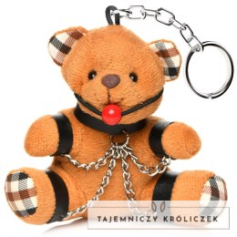XR Brands Keychain Misiu BDSM Jasnobrzoskwiniowy 4,2 cala brelok XR Brands
