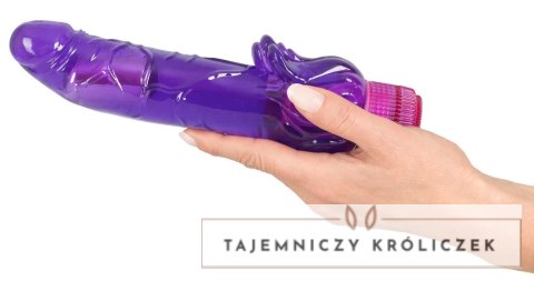 Seven Creations Wibrator Fioletowy TPE 23 cm - Powierzchnia Teksturowana Seven Creations