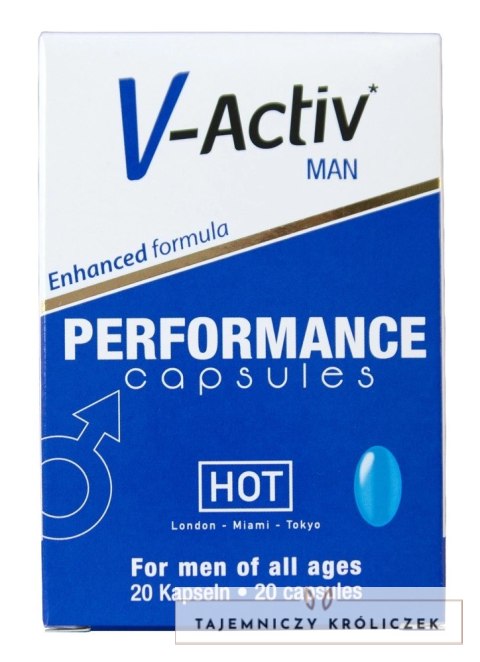 V-Activ for Men 20 kapsułek - suplement dla mężczyzn, 20 sztuk HOT