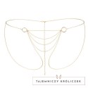 Łańcuszki jak bikini - Bijoux Indiscrets Magnifique Bikini Chain Gold
