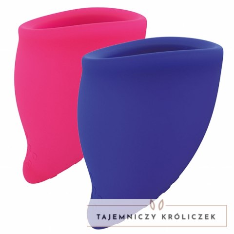 Kubeczki menstruacyjne - Fun Factory Fun Cup Kit Pink & Ultramarine