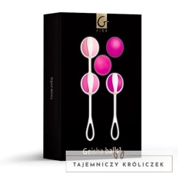 Kulki gejszy - Gvibe Geisha Balls 3 Sugar Pink Gvibe