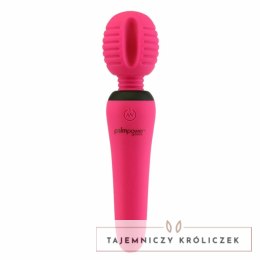 Masażer - PalmPower Groove Mini Wand Fuchsia PowerBullet