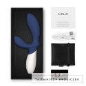 Wibrujący masażer prostaty - Lelo Loki Wave 2 Base Blue Lelo