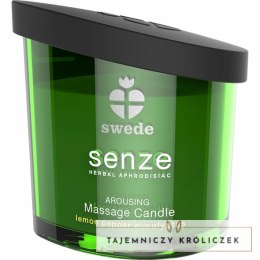 Świeca do masażu - Swede Senze Massage Candle Arousing 150 ml Swede