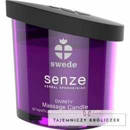 Świeca do masażu - Swede Senze Massage Candle Divinity 150 ml Swede