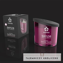 Świeca do masażu - Swede Senze Massage Candle Ecstatic 150 ml Swede