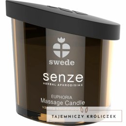 Świeca do masażu - Swede Senze Massage Candle Euphoria 150 ml Swede