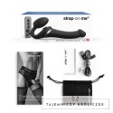 Wibrator strap-on - Strap-On-Me Multi Orgasm Black XL Strap-On-Me