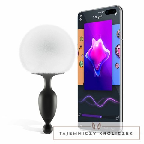 Zdalnie sterowany plug analny - Magic Motion Bunny Tail Anal Plug Magic Motion