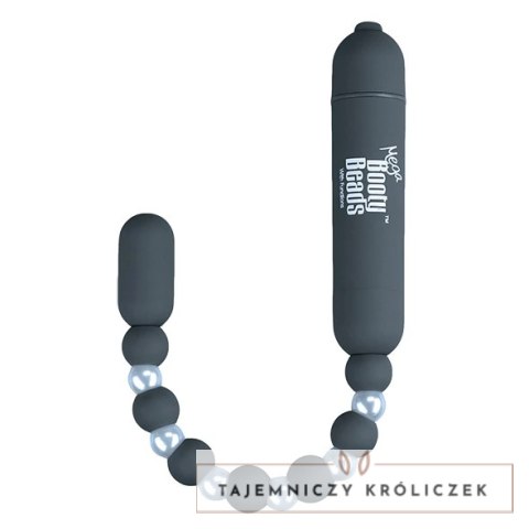 Koraliki analne wibrujące - PowerBullet Mega Booty Beads Grey PowerBullet