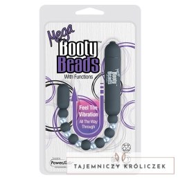 Koraliki analne wibrujące - PowerBullet Mega Booty Beads Grey PowerBullet