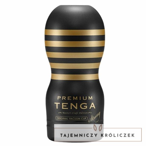 Masturbator - Tenga Premium Original Vacuum Cup Strong Tenga