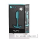 Plug analny - B-Vibe Snug Plug 1 Mint B-Vibe