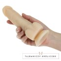 Wibrator - Naked Addiction Rotating & Vibrating Dong with Remote 18 cm Vanilla Naked Addiction