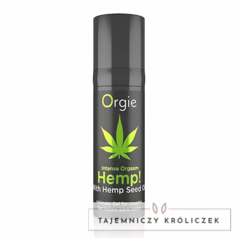 Żel stymulujący - Orgie Hemp! Intense Orgasm 15 ml Orgie