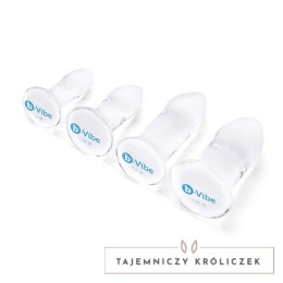 Zestaw szklanych plugów analnych - B-Vibe Anal Dilators Set B-Vibe