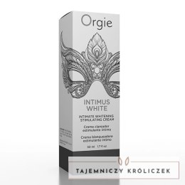 Krem wybielający i stymulujący - Orgie Intimus White 50 ml Orgie