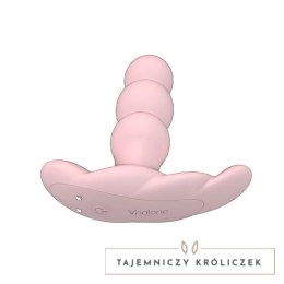 Wibrujący masażer prostaty - Nalone Pearl Light Pink Nalone