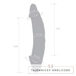 Szklane dildo - Glas Girthy Glas