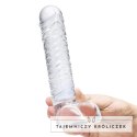 Szklane dildo - Glas Realistic Ribbed Glas