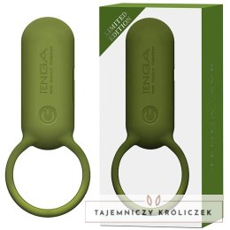 Pierścień wibrujący - Tenga SVR Smart Vibe Ring Forest Khaki Tenga