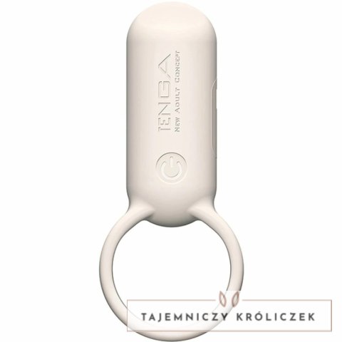 Pierścień wibrujący - Tenga SVR Smart Vibe Ring Sand Beige Tenga