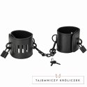 Kajdanki - S&M Shadow Locking Cuffs Sex&Mischief