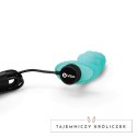 Plug analny wibrujący - B-Vibe Texture Plug Bump Mint B-Vibe