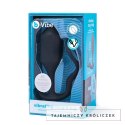 Plug analny wibrujący z pierścieniem - B-Vibe Vibrating Snug & Tug XL B-Vibe