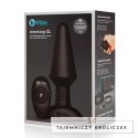 Zdalnie sterowany plug analny - B-Vibe Rimming Plug XL Black B-Vibe