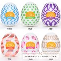 Zestaw sześciu masturbatorów - Tenga Egg Wonder 6 Styles Pack Tenga