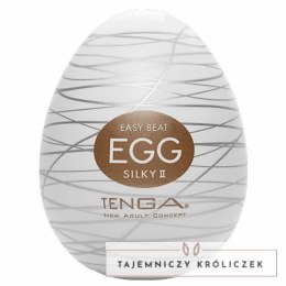 Japoński masturbator - Tenga Egg Silky II 1szt Tenga