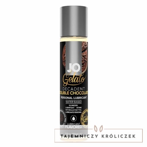 Lubrykant - System JO H2O Gelato Decadent Double Chocolate 30 ml System JO