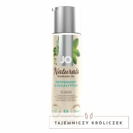 Olejek do masażu - System JO Naturals Massage Oil Peppermint & Eucalyptus 120 ml System JO