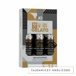 Zestaw lubrykantów - System JO Tri Me Gelato 3 x 30 ml System JO