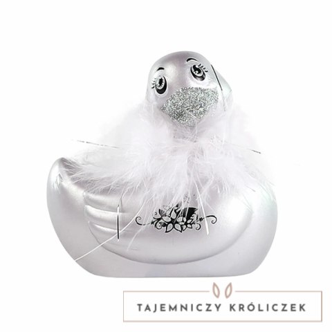 Masażer kaczuszka - I Rub My Duckie 2.0 Paris Silver Big Teaze Toys